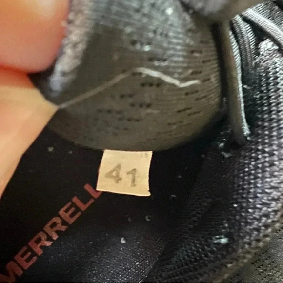 Merrell Trail Running Water Shoes Unisex European Size 41 Black GUC - Picture 5 of 6